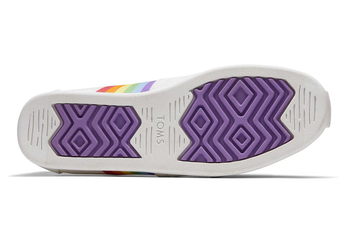 Toms Alpargata Unity Rainbow Espadrille White - Mens - 08371-TYZI